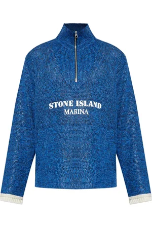 Stone Island Sweatshirt med broderet logo