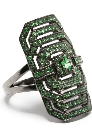 Statement My Way ring med tsavorit