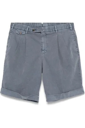 PT Torino Shorts med plisseret detalje