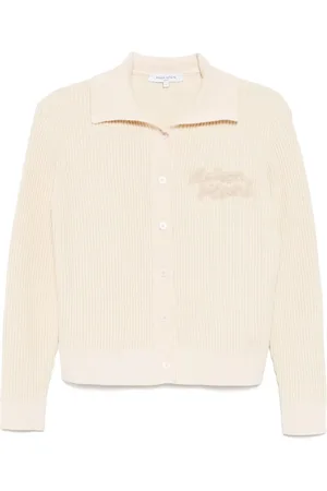 Maison Kitsuné Cardigan med logomærke