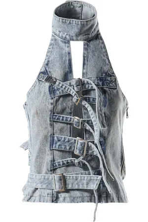 Natasha Zinko Jeanstopp med remmar