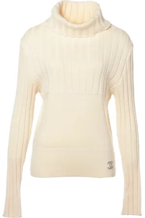 CHANEL Ribbet sweater fra 2000-2020