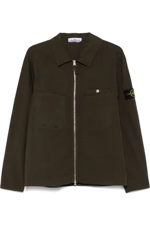Stone Island Overskjorte med kompasmærke
