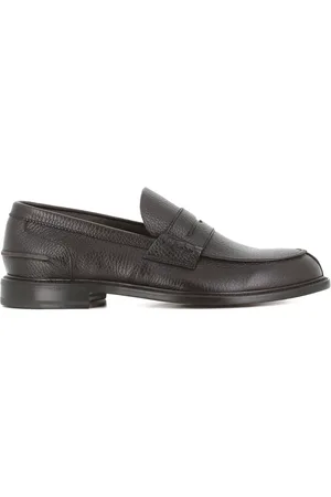 TASSINARI Teksturerede loafers i læder