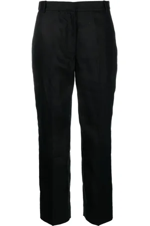 Calvin Klein Cropped bukser i hør