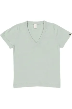 EXTREME CASHMERE Nº 404 T-shirt med V-hals