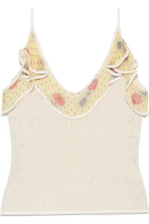 John Galliano Hæklet tanktop fra 00