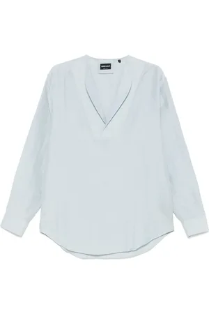 Giorgio Armani Slub skjorte