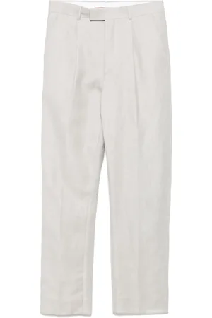 Ermenegildo Zegna Byxor med plisserad detalj