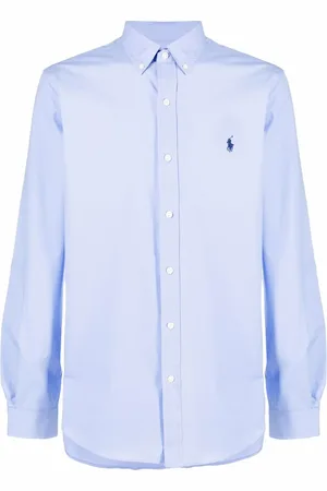 Ralph Lauren Langærmet skjorte med knapper på kraven
