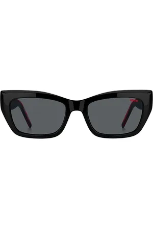 HUGO BOSS Solbriller med geometrisk stel