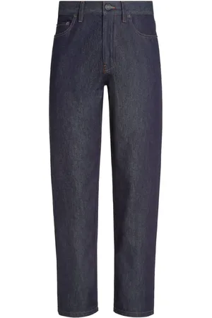 Ermenegildo Zegna Roccia jeans med vasket effekt