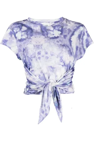 Marant Etoile Zodya T-shirt med batiktryk