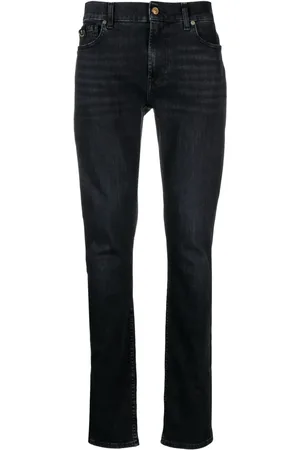 7 for all Mankind Skinny-jeans med mellemhøj talje