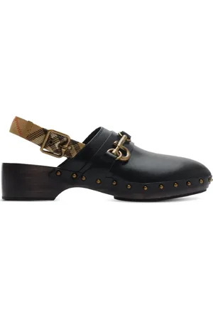 Burberry Slip on-sko med læderrem