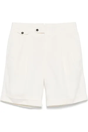 PT Torino Shorts med plisseret detalje