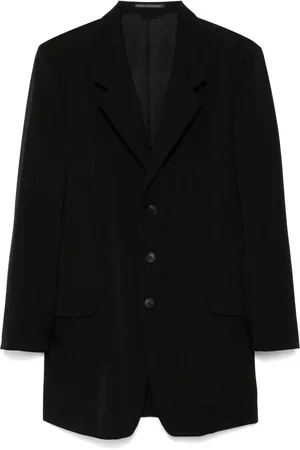 YOHJI YAMAMOTO Gabardine-blazer i uld
