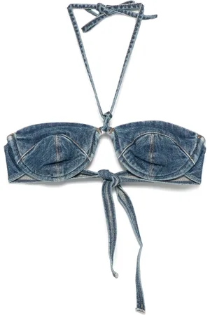 MVP Wardrobe Cropped top i denim