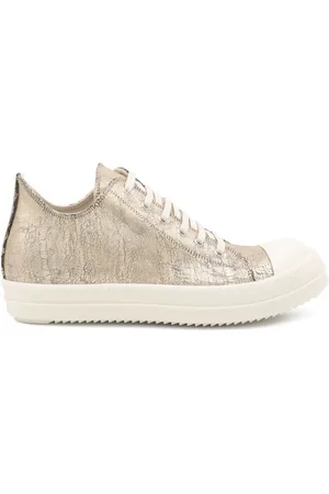 Rick Owens Sneakers med metallisk tryk og snøre
