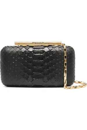 Alexander McQueen Box-clutch med T-Bar