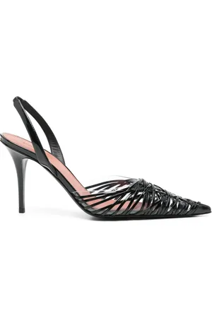 Amina Muaddi 90 mm Lori slingback-pumps