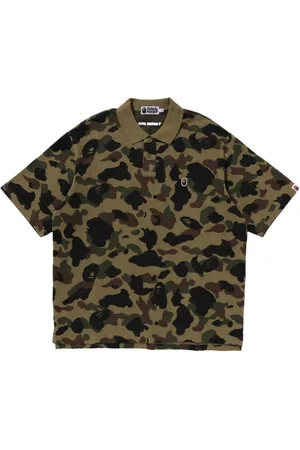 A Bathing Ape Polo med kamuflagetryk
