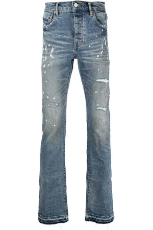 Purple Brand Jeans med malingssprøjt