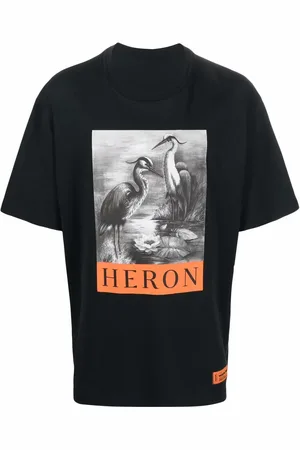 Heron Preston T-shirt med hejretryk