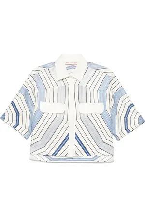 Sandro X Louise Bourgeois skjorte med striber