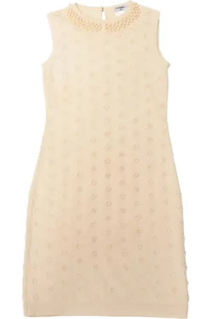 CHANEL Strikket kjole fra 2010-2020