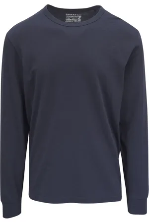 Faherty T-shirt med brede ærmer