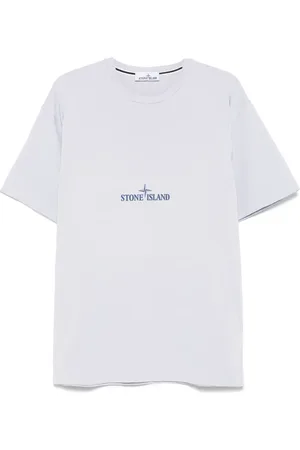 Stone Island T-shirt med logotryk