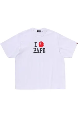 A Bathing Ape T-shirt med grafisk tryk