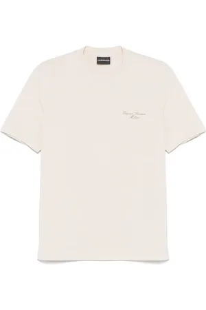 Emporio Armani T-shirt med logobroderi
