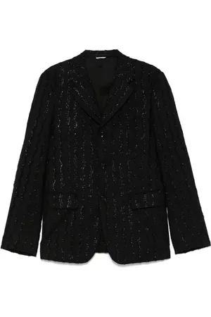 Comme des Garçons Blazer med frynsedetalje