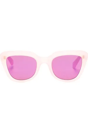 Stella McCartney Cat-eye-solbriller med logotryk