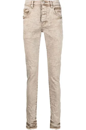 Purple Brand Strækbare jeans med mellemhøj talje
