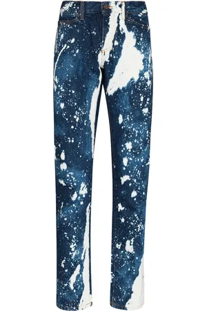 Palm Angels Galaxy Dye jeans med smal pasform