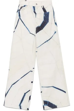 Sandro X Louise Bourgeois jeans med tryk