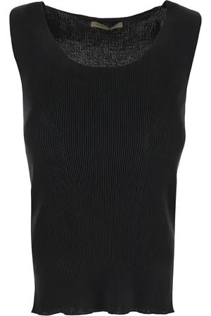 GENTRYPORTOFINO Ribstrikket top