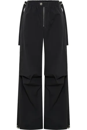 DION LEE Bukser med paneler og lige ben