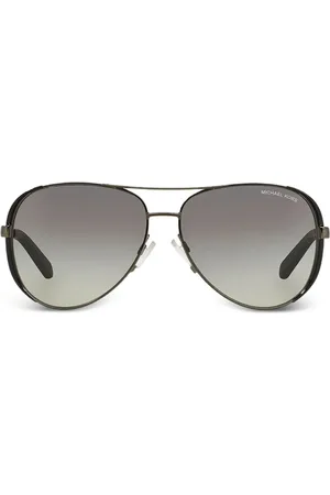 Michael Kors Pilot-solbriller i metal