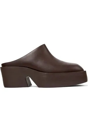 Camper Billie mules i læder