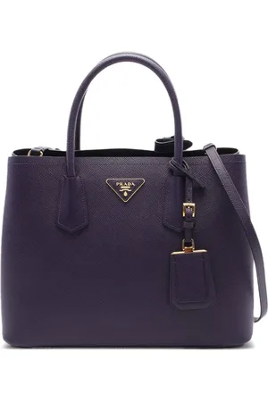 Prada Saffiano two-way håndtaske fra 2010
