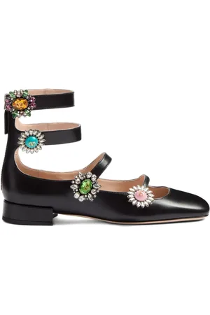 VALENTINO GARAVANI 20 mm Preshoes ballerinaer med juveler