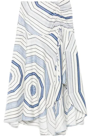 Sandro X Louise Bourgeois nederdel med geometrisk tryk