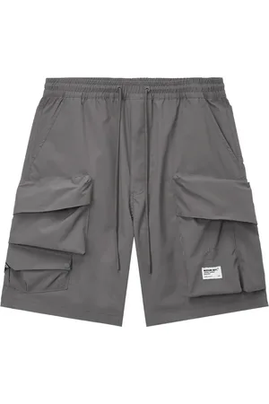 Musium Div. Bermuda-shorts med broderet logo