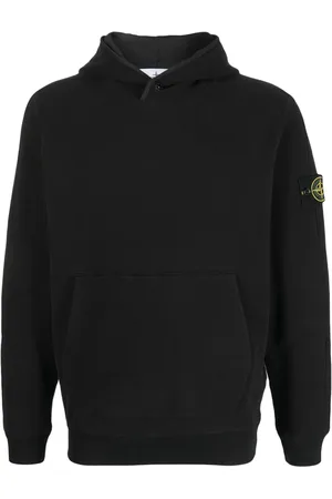 Stone Island Hættetrøje med kompasmærke