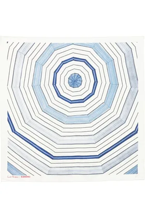 Sandro X Louise Bourgeois tørklæde med geometrisk tryk