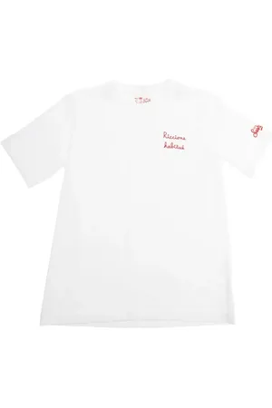 MC2 SAINT BARTH T-shirt med broderet logo